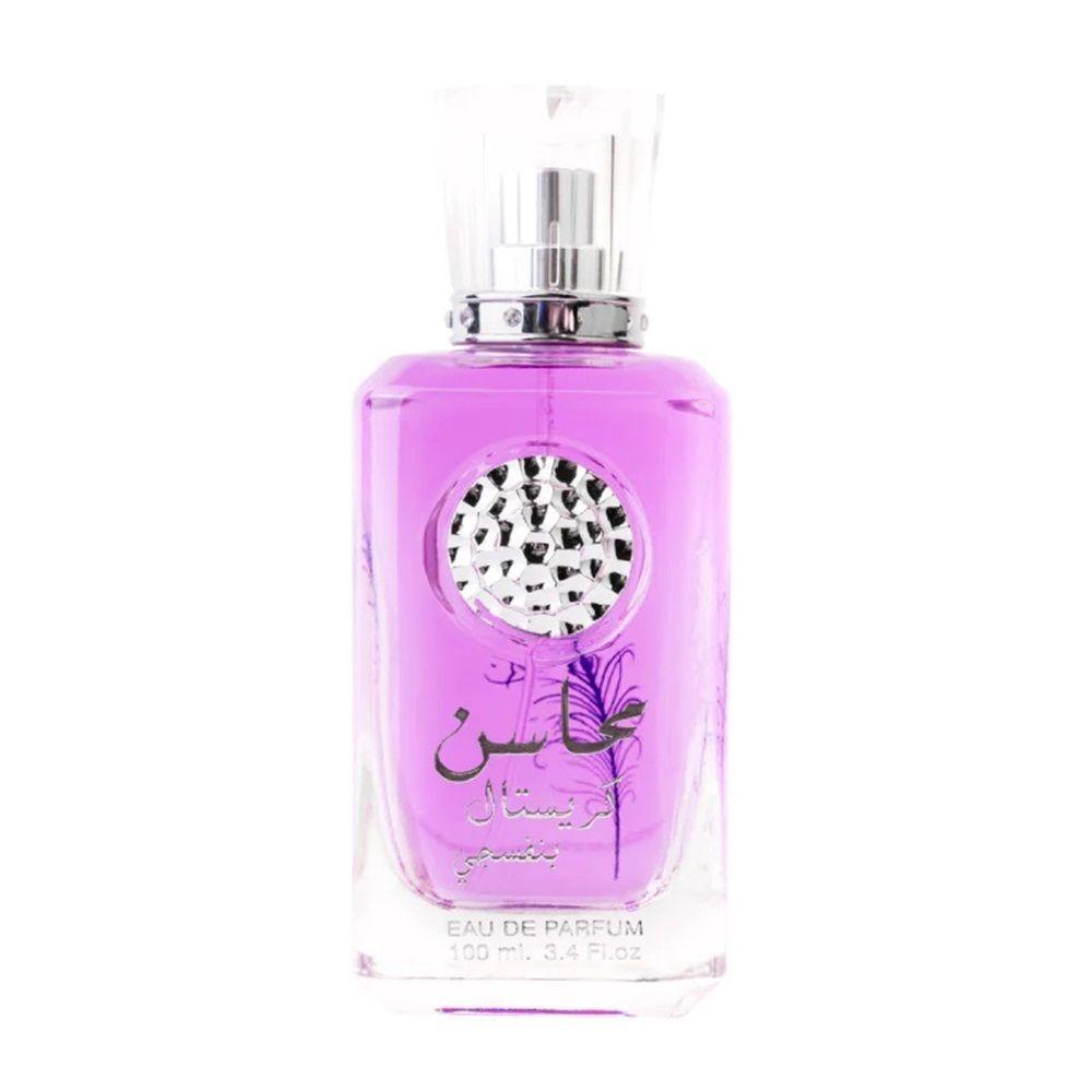 Perfume Lattafa Mahasin Crystal Violet EDP 100 Ml Mujer-1