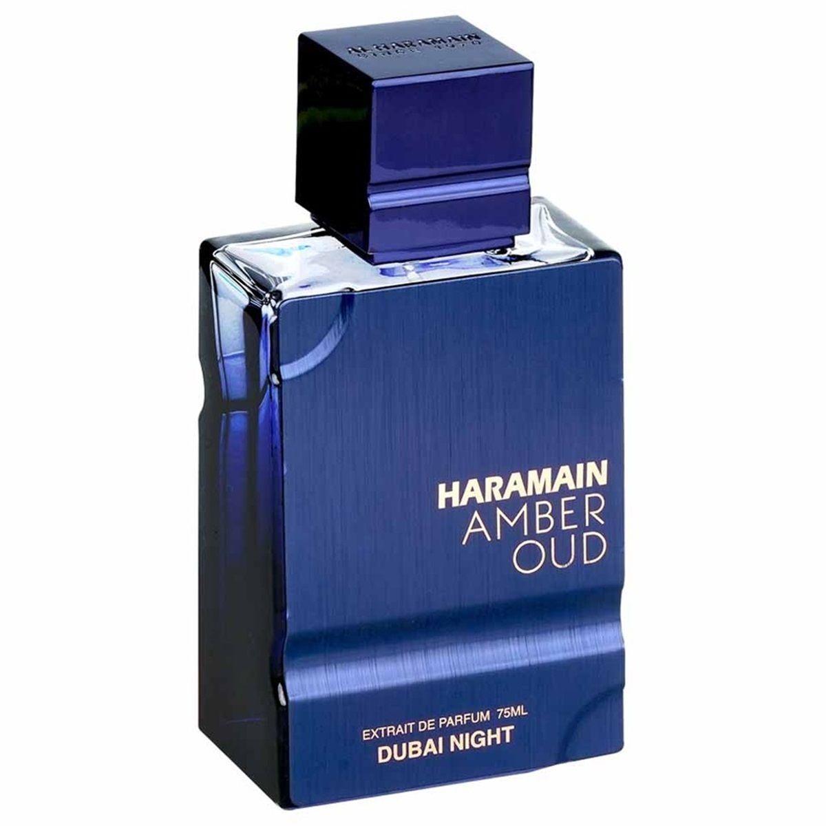 Perfume Al Haramain Amber Oud Dubai Nigth Extrait de Parfum 75 Ml Hombres-0