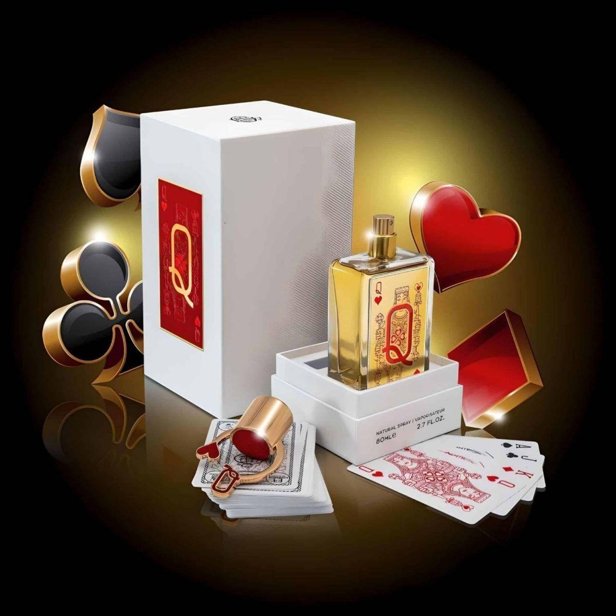Perfume Fragrance World Queen Of Hearts EDP 80 Ml Unisex-2