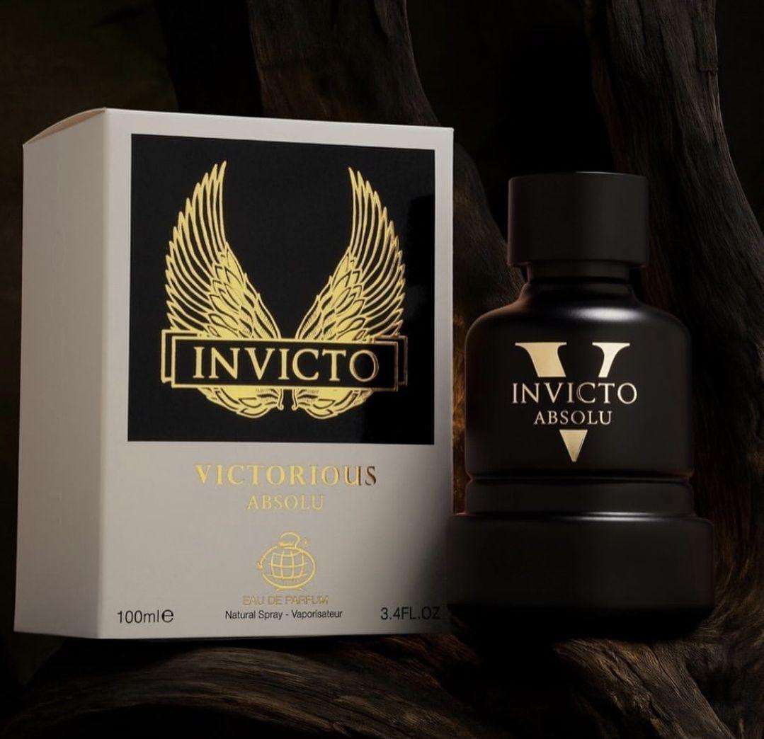 Perfume Fragrance World  Invicto Victorious Absolu EDP 100 Ml Hombres-3