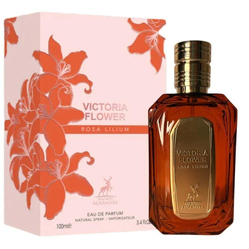 Perfume Maison Alhambra Victoria Flower Rosa Lilium EDP 100 Ml Mujer-2