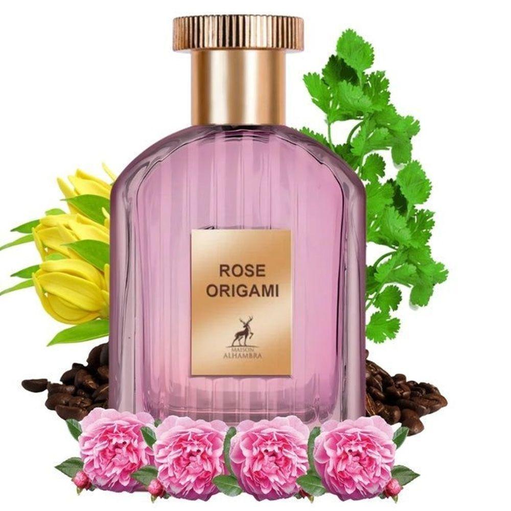 Perfume Maison Alhambra Rose Origami EDP 100 Ml Unisex-2