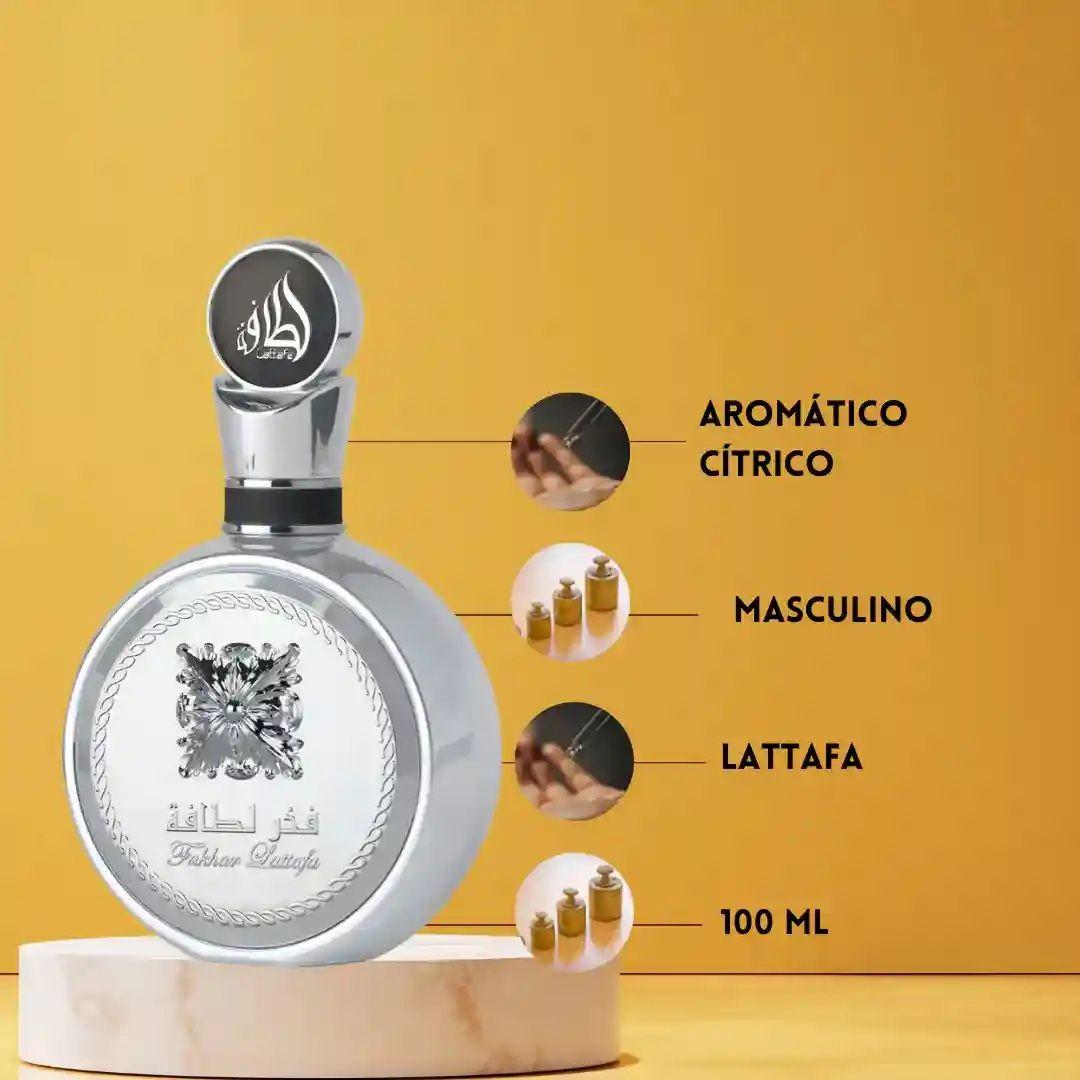 Perfume Lattafa Fakhar Platin EDP 100 Ml Unisex-2