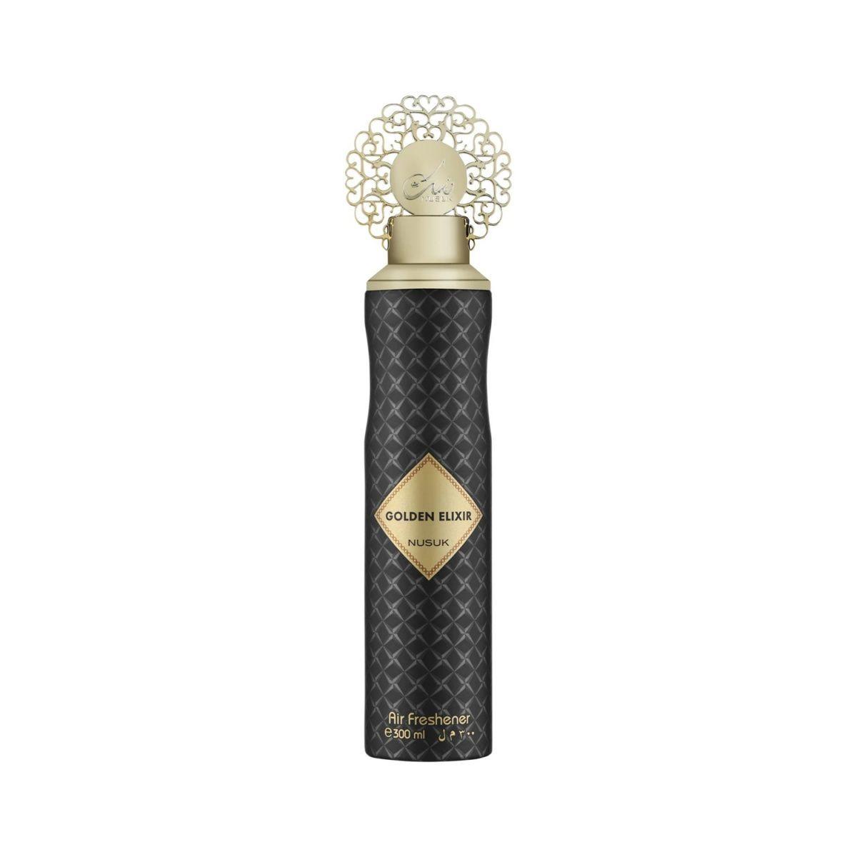 Ambientador Spray Nusuk Golden Elixir 300 Ml-1