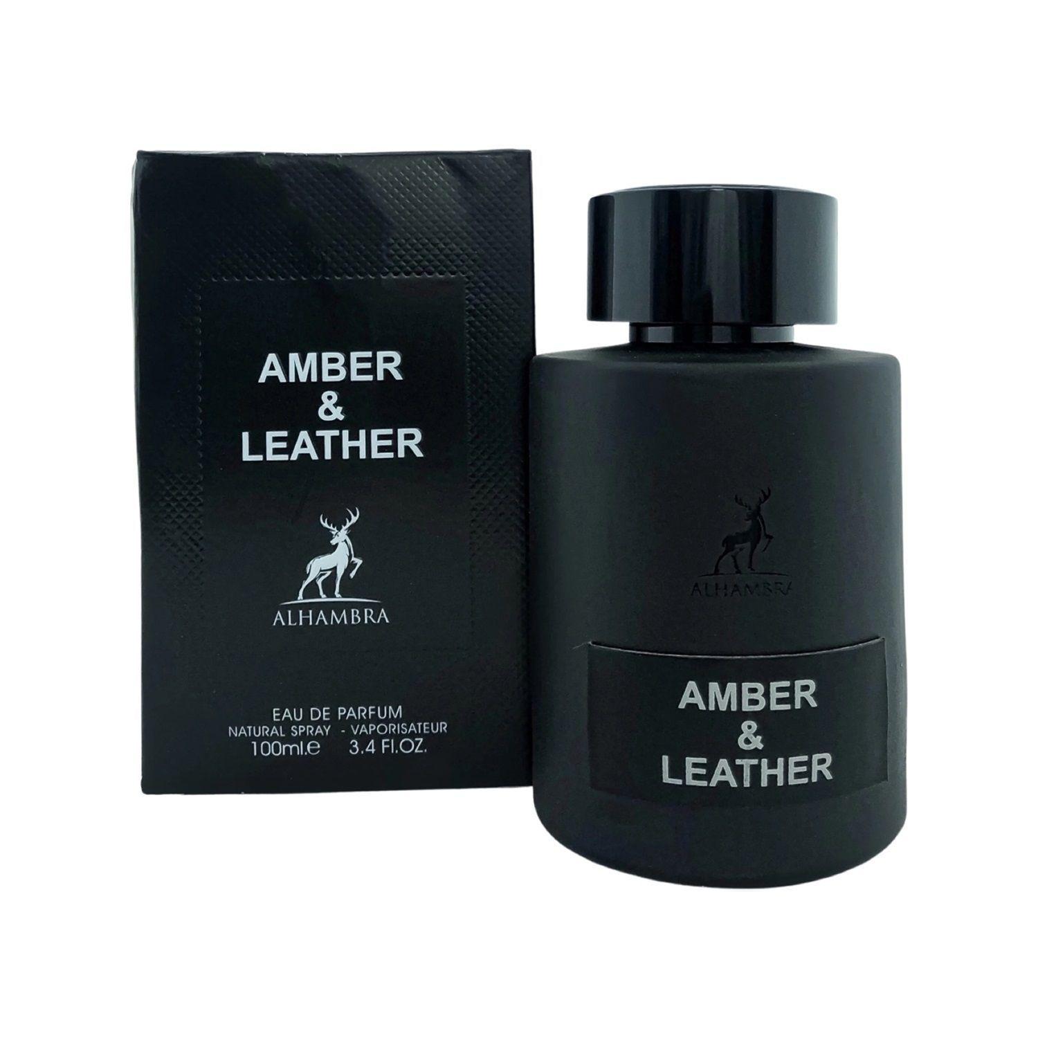 Perfume Maison Alhambra Amber & Leather EDP 100 Ml Unisex-0