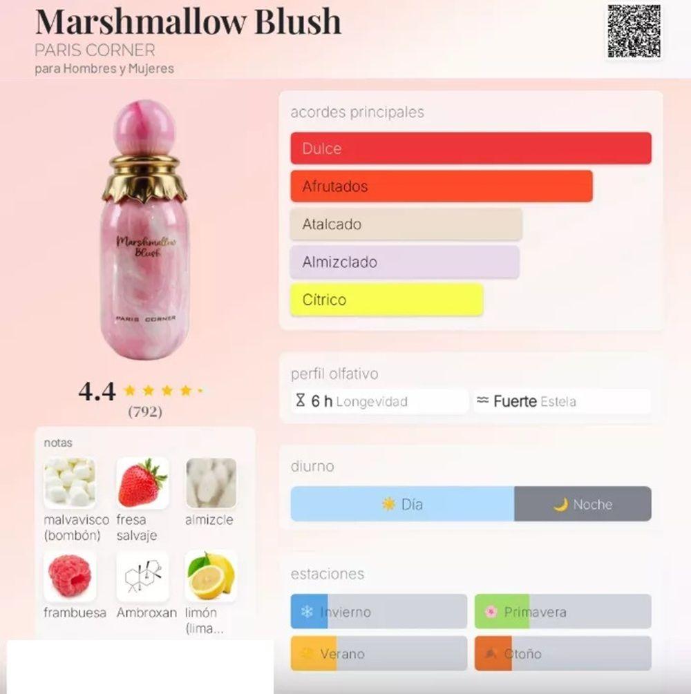 Perfume Paris Corner Marshmallow Blush EDP 100 Ml Unisex-4