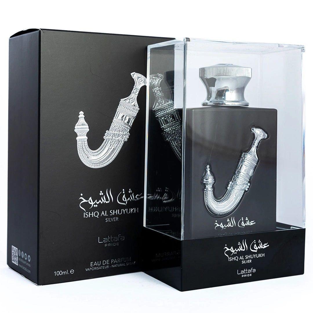 Perfume Lattafa Pride Ishq Al Shuyukh Silver EDP 100 Ml Unisex-0