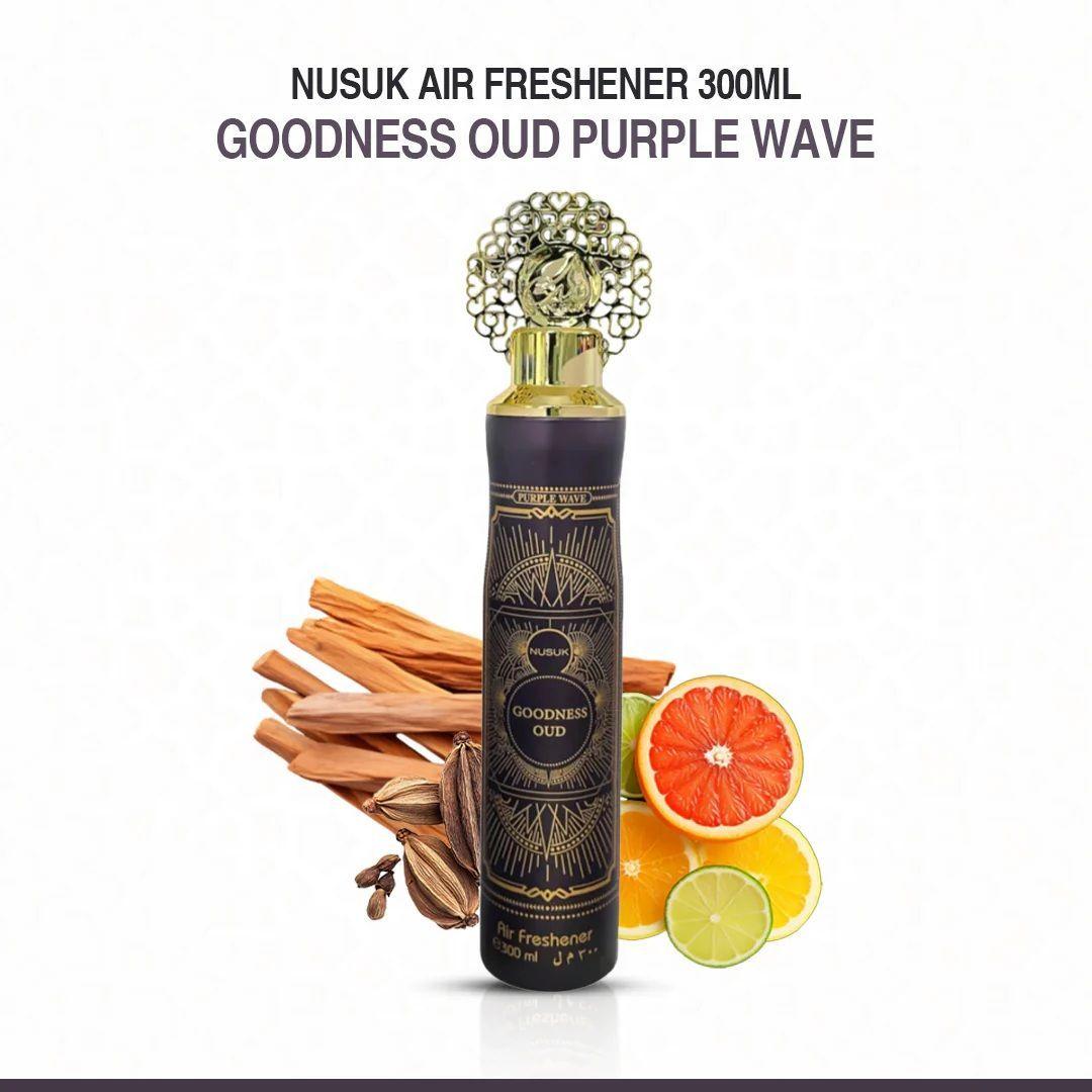 Ambientador Nusuk Goodness Oud Purple Wave 300 Ml-1