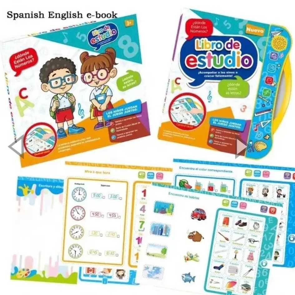 Libro Educativo Interactivo Musical Inglés Español-3