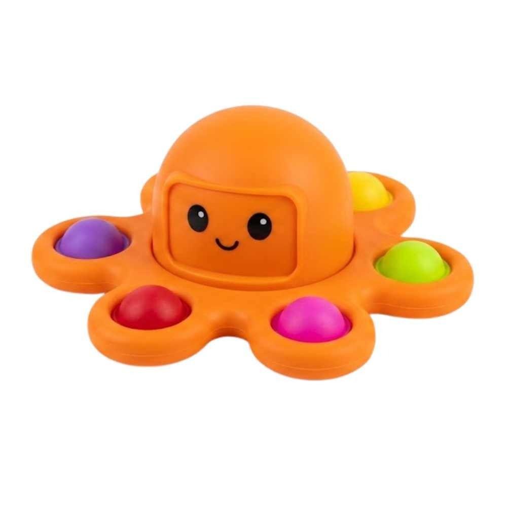 Juguete Pulpo Sensorial Spinner Emociones Antiestrés-0