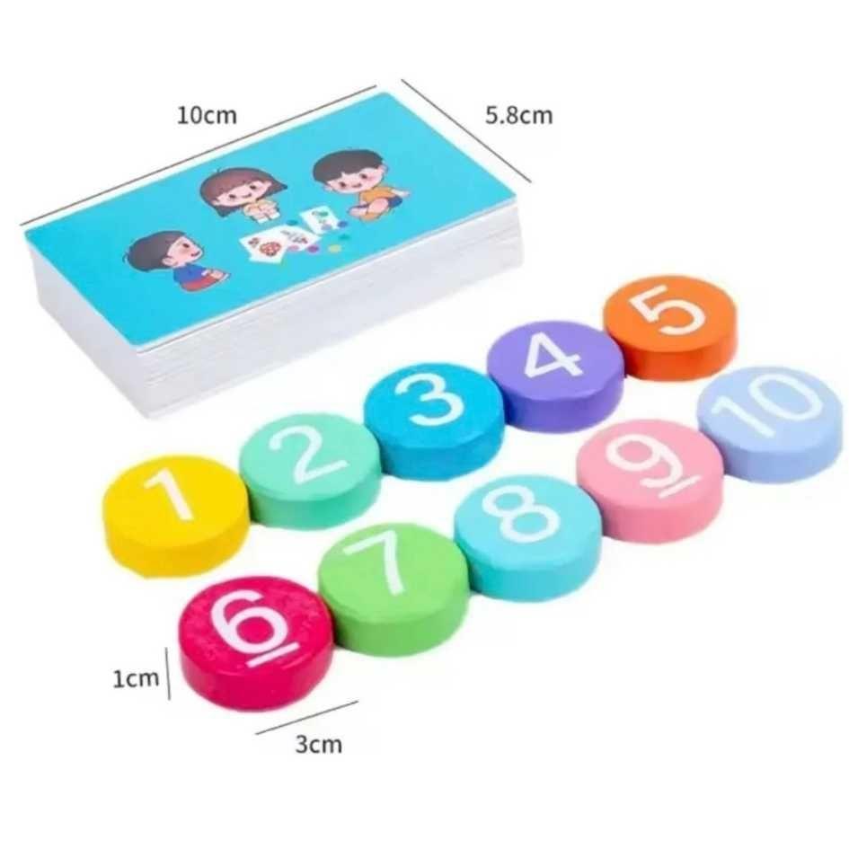 Juego De Madera Didactico Aprender Matematica Sumar y Restar-2