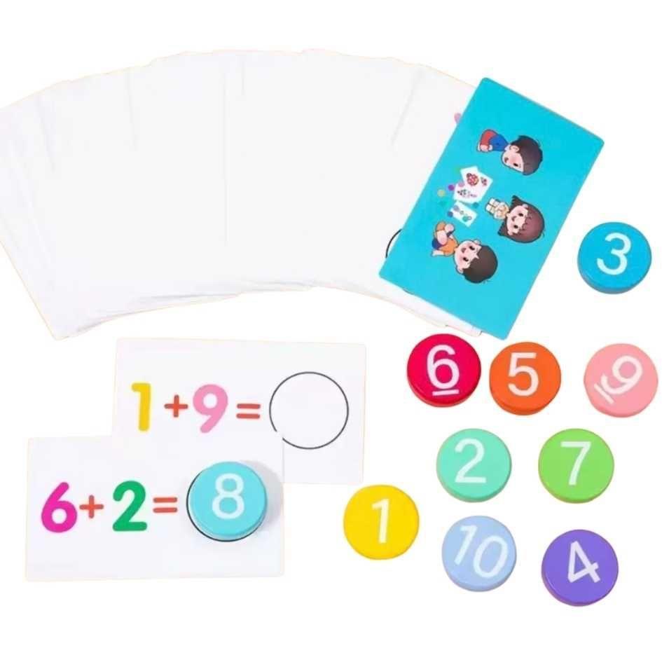 Juego De Madera Didactico Aprender Matematica Sumar y Restar-4