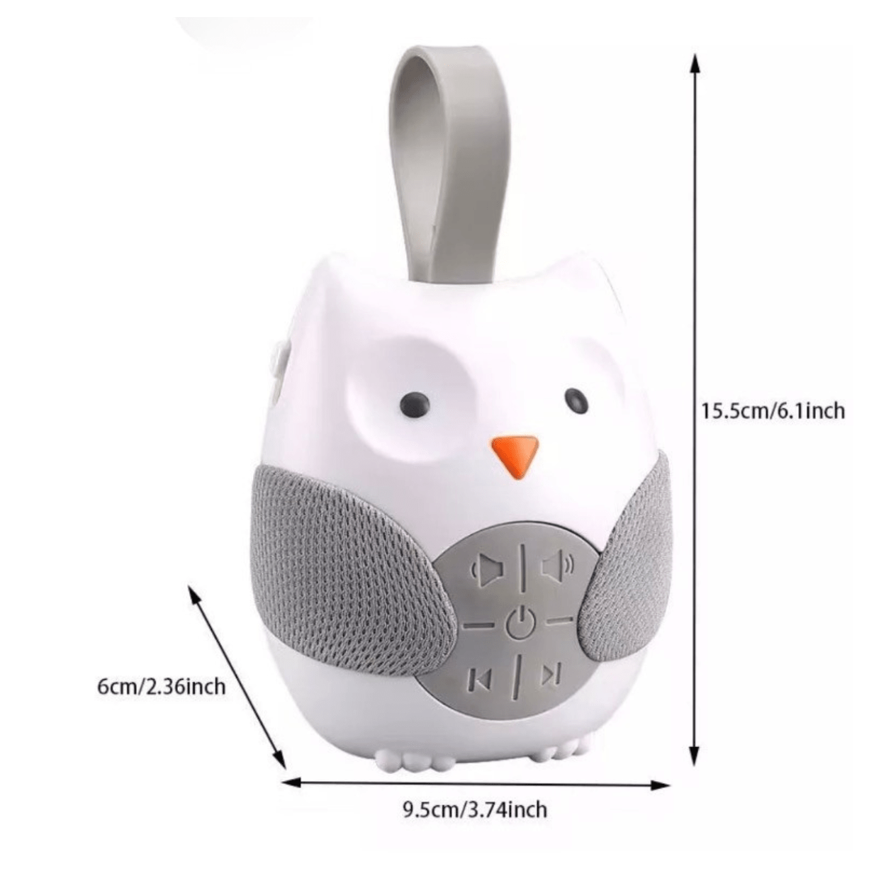 Juguete Máquina de Ruido Blanco Búho Portátil para Relajación-6