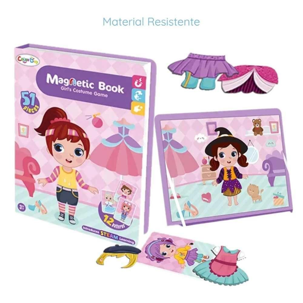 Juego Didáctico Set Piezas Magnéticas de Vestidor-2