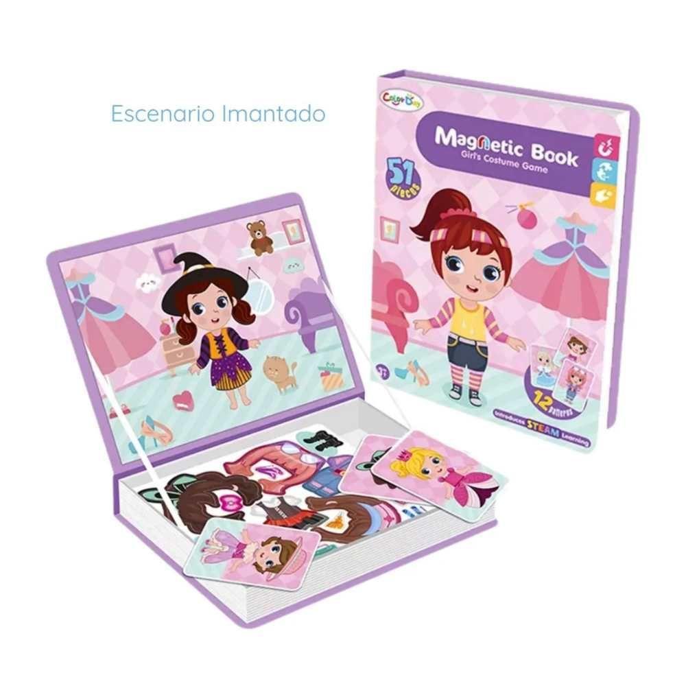 Juego Didáctico Set Piezas Magnéticas de Vestidor-3