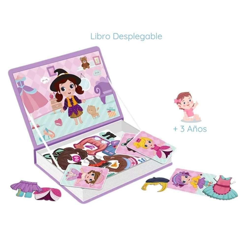 Juego Didáctico Set Piezas Magnéticas de Vestidor-4