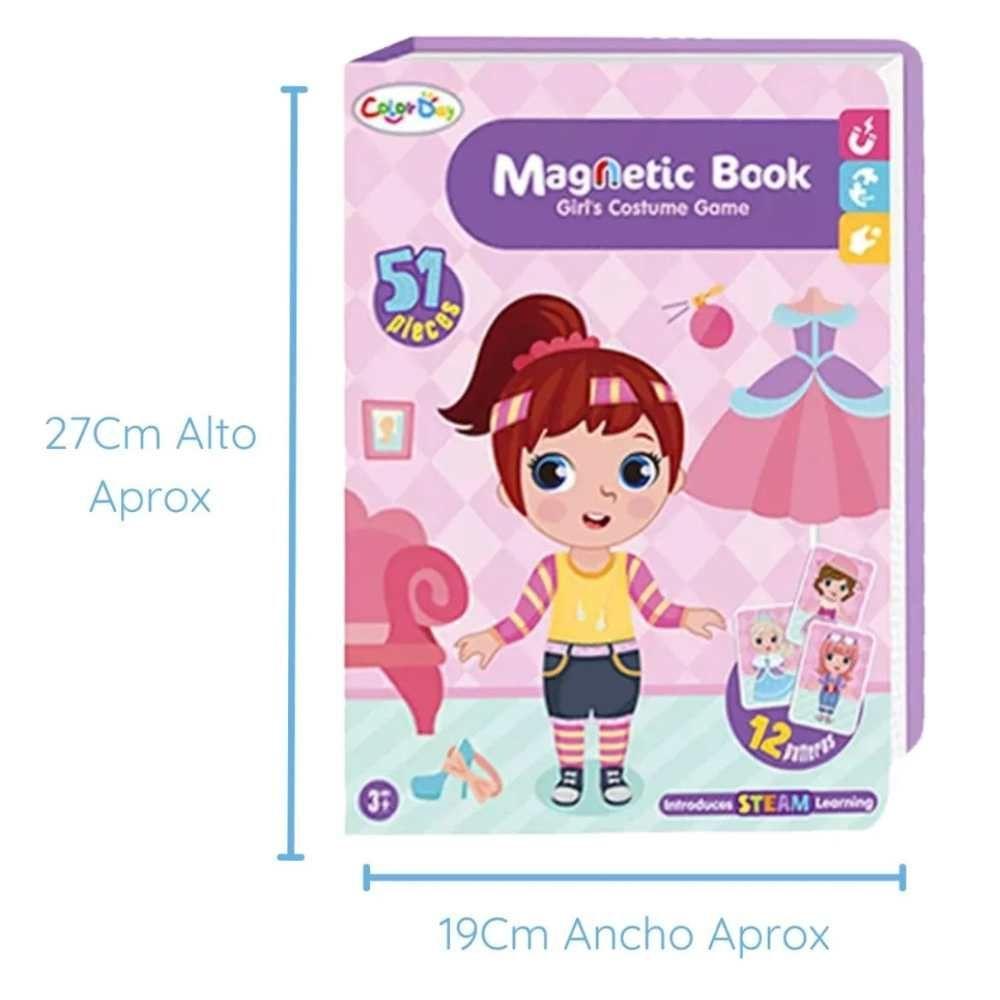 Juego Didáctico Set Piezas Magnéticas de Vestidor-5