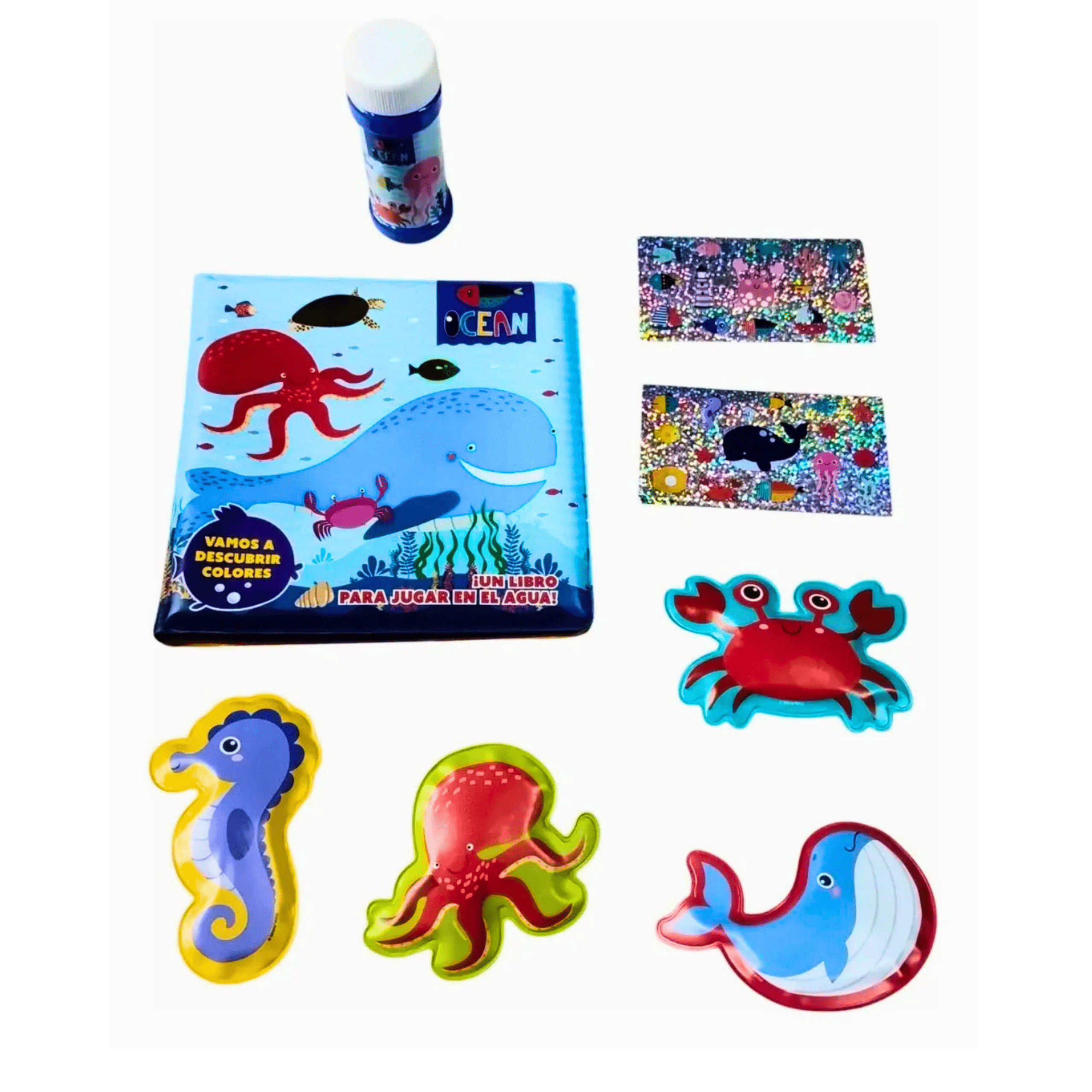 Juguete Set Aventuras Acuaticas para el Baño-1