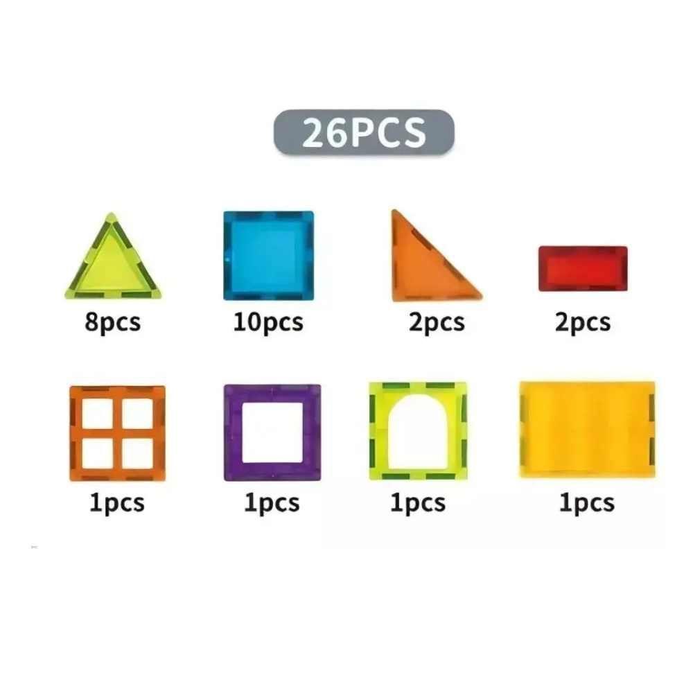 Juego de Bloques Magneticos de Construcción-1
