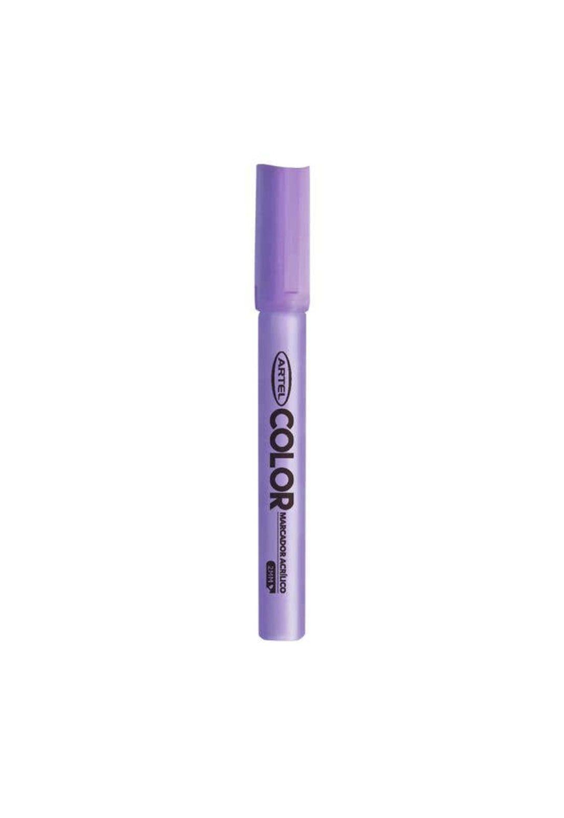 Marcador Acrilico Artel 2mm Lila-0
