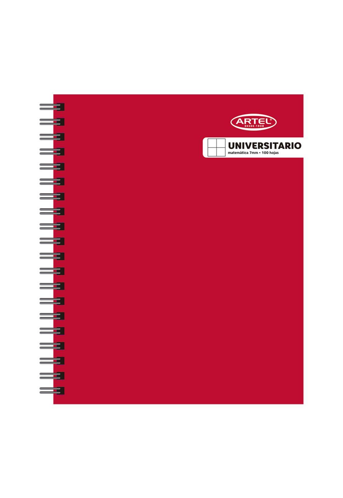 Cuaderno Universitario Liso Tapa Dura Artel-2