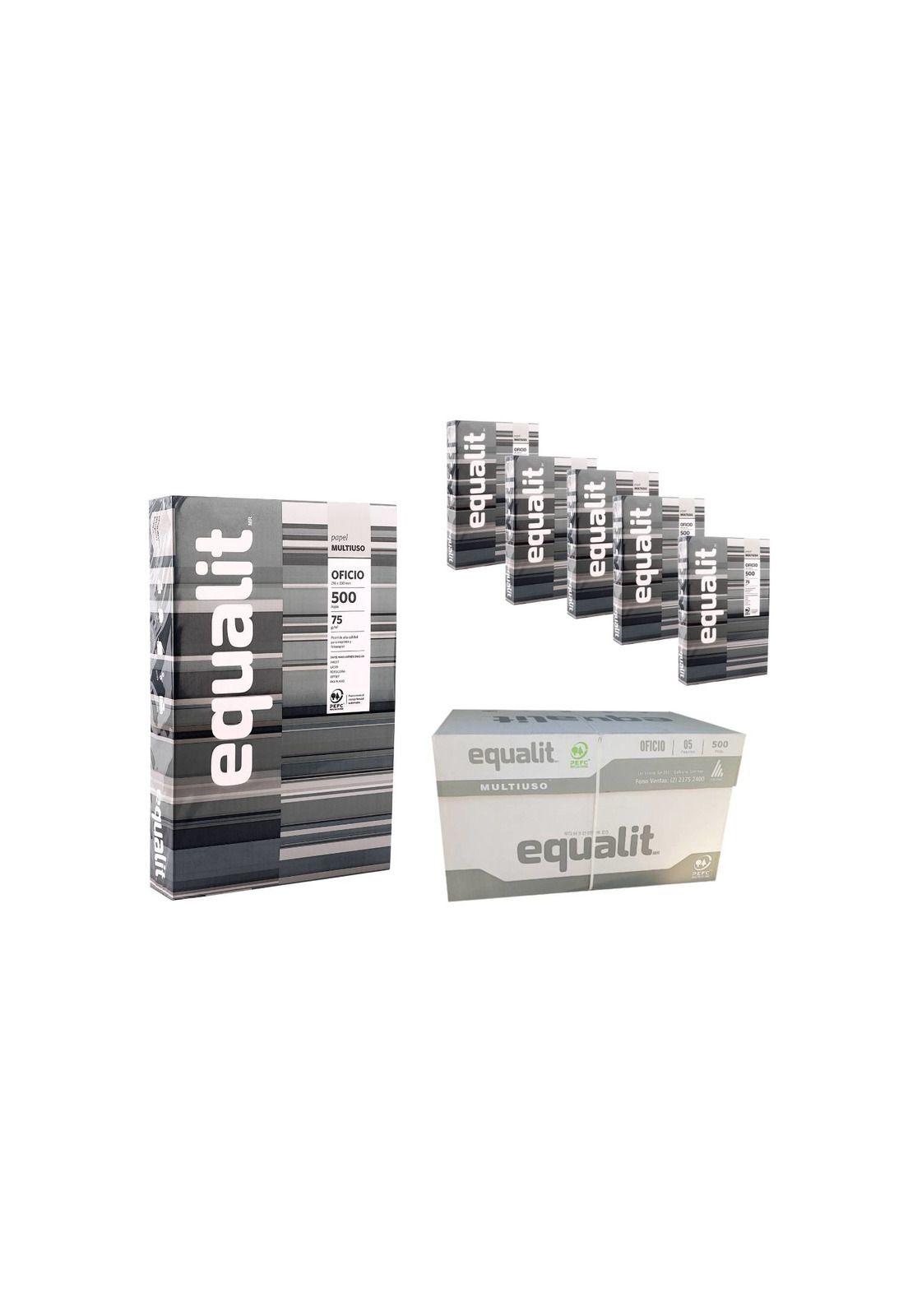 PAPEL FOTOCO.EQUALIT OFICIO 500 HJS-0