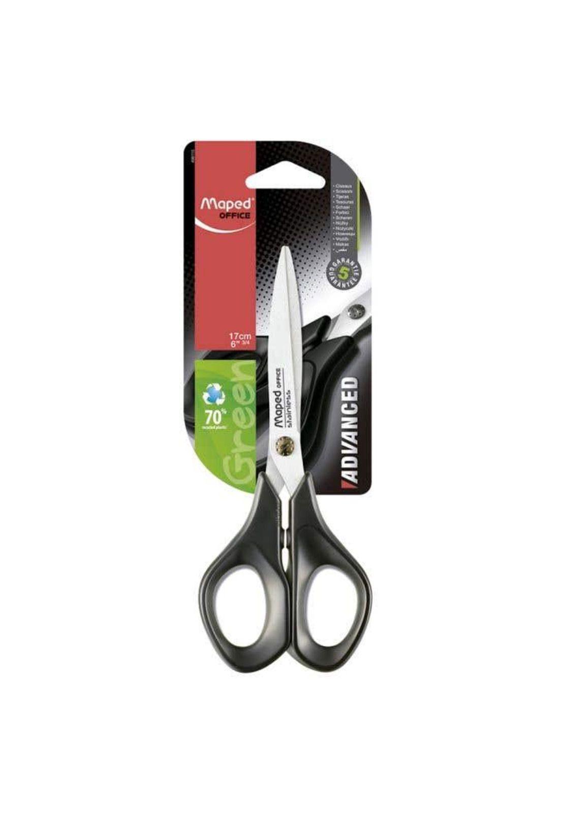 BL: Tijera Maped Advanced Green 17 CM-0