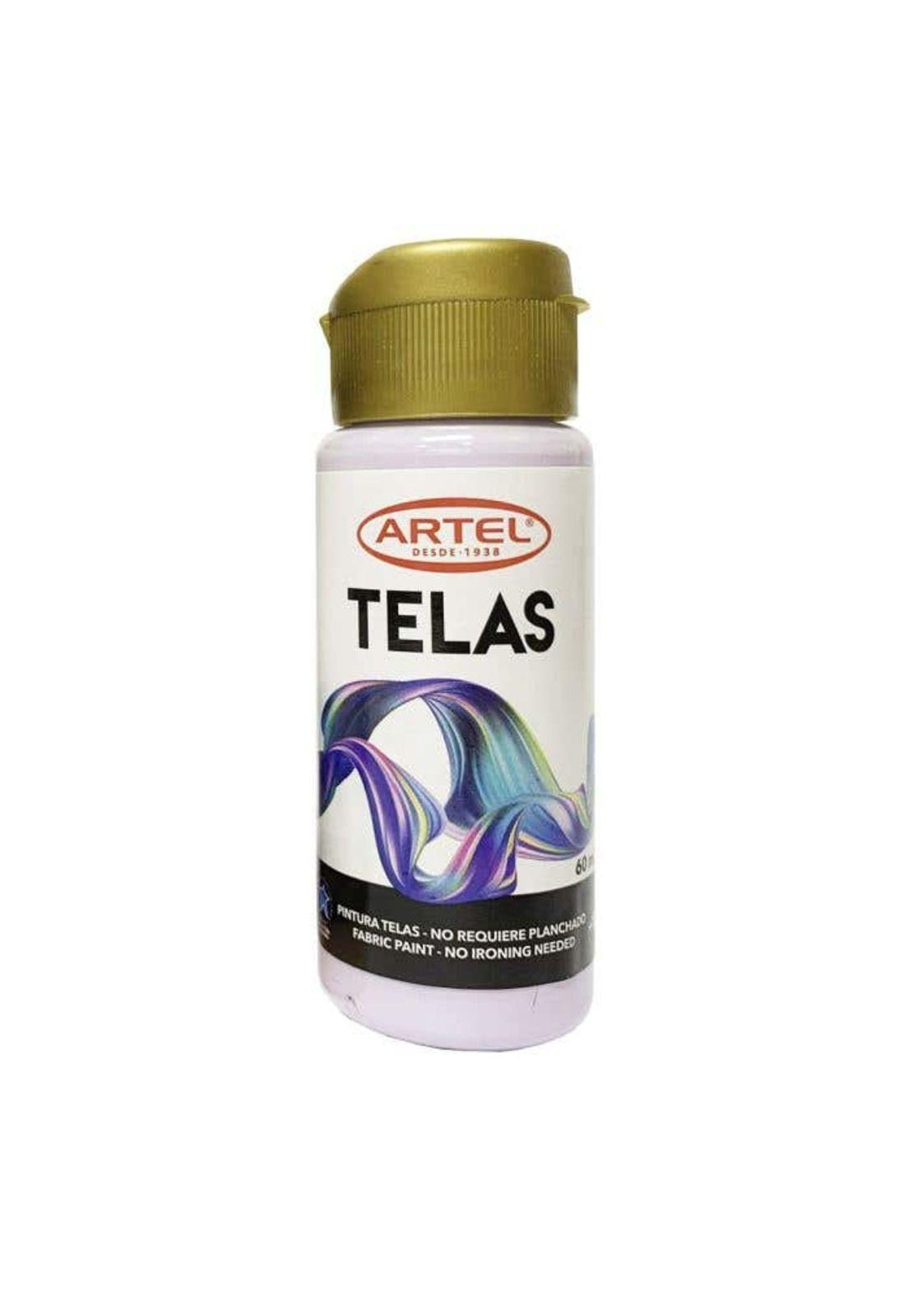 Fco 60ml Pint. Tela Pastel Lila 101-0