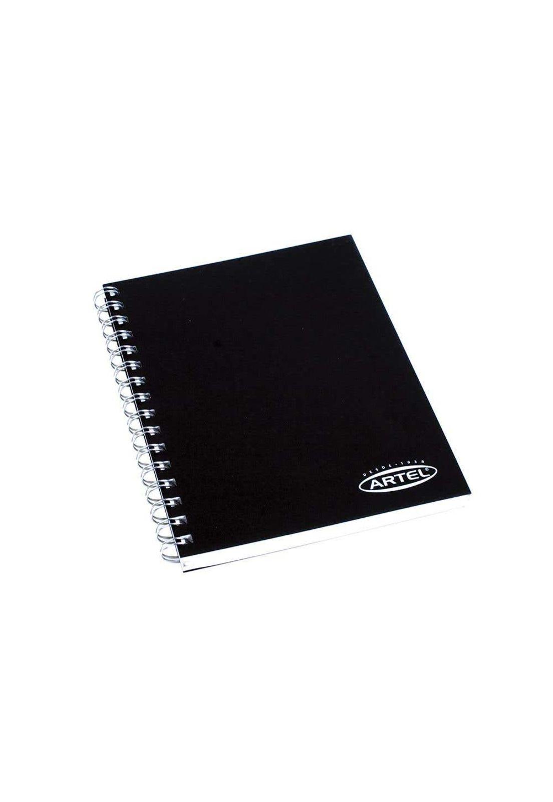 Croquera Negra Bond Prepicada 21,5X28Cm. 80 Hojas Artel-0
