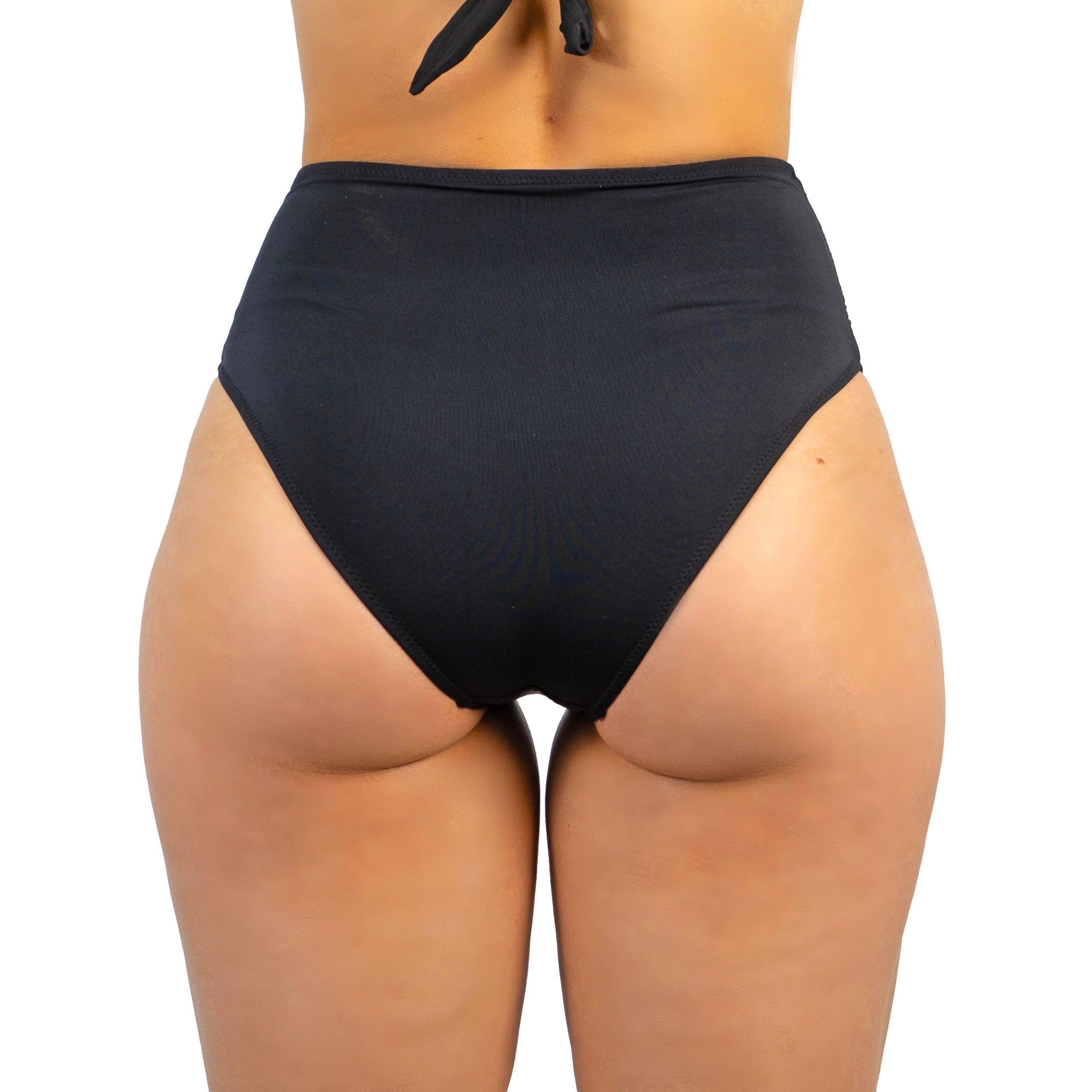 Parte De Abajo bikini Calzón Bikini Tiro Alto-3