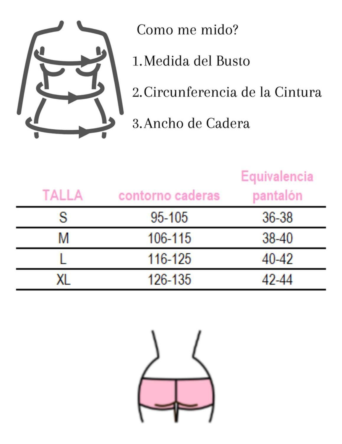 Parte De Abajo Bikini Short Tiro Alto Pretina-3