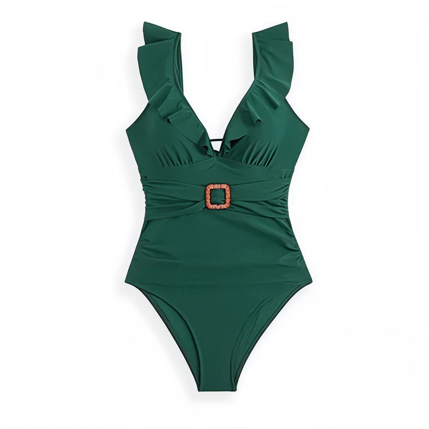 Traje de baño Antonia vuelos Verde-3