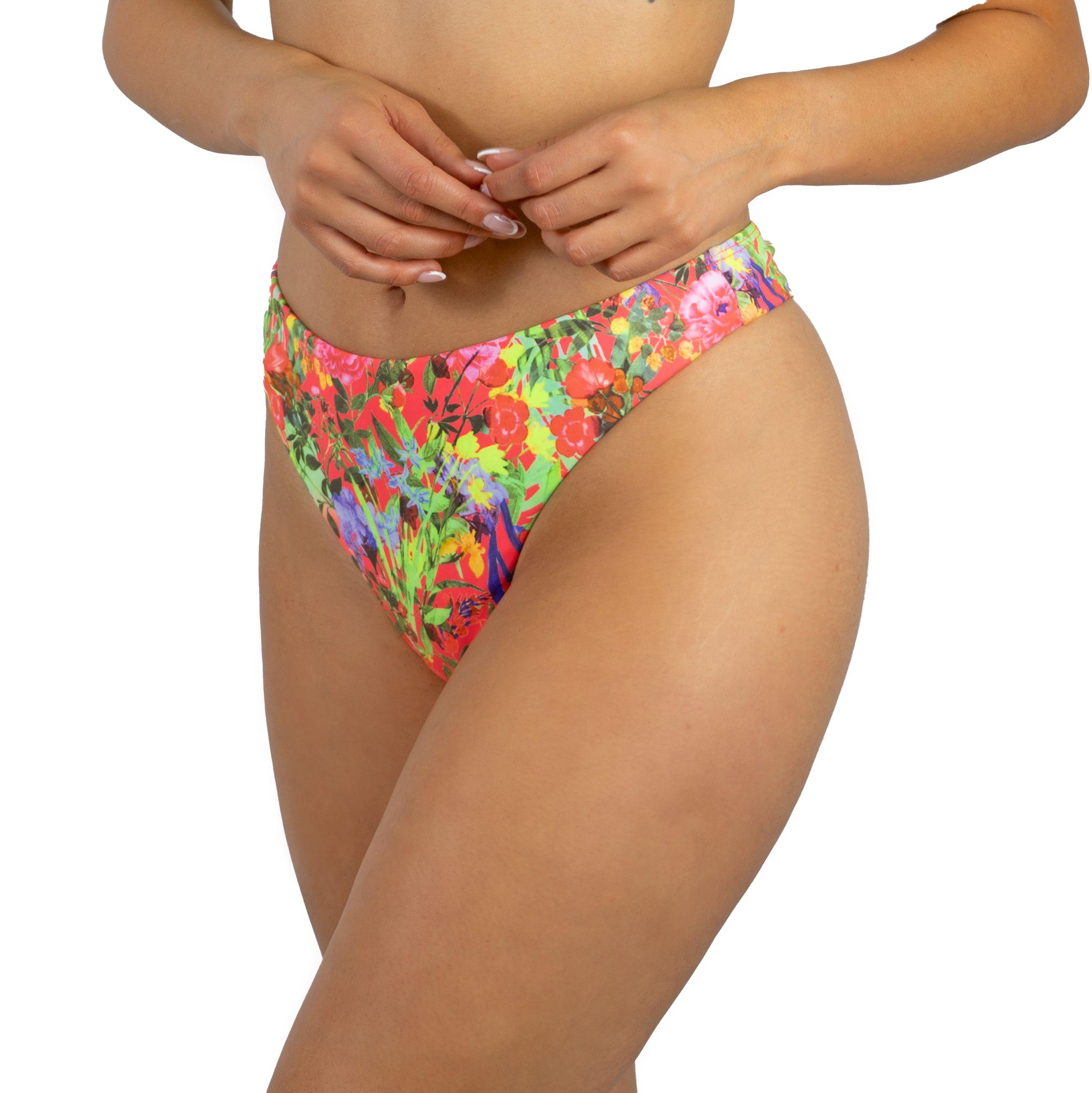 Parte de abajo srunch colaless pink tropical-1