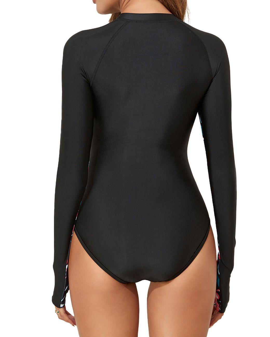 Traje de baño mujer manga larga surfer cocoa filtro uv-2