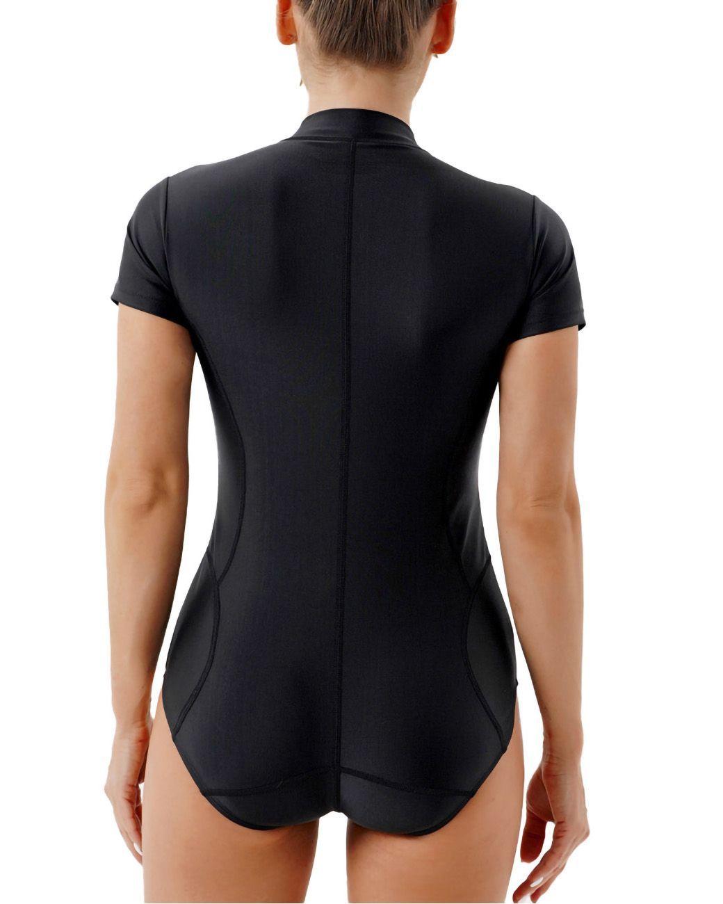 Traje de baño surf manga corta deportivo-2