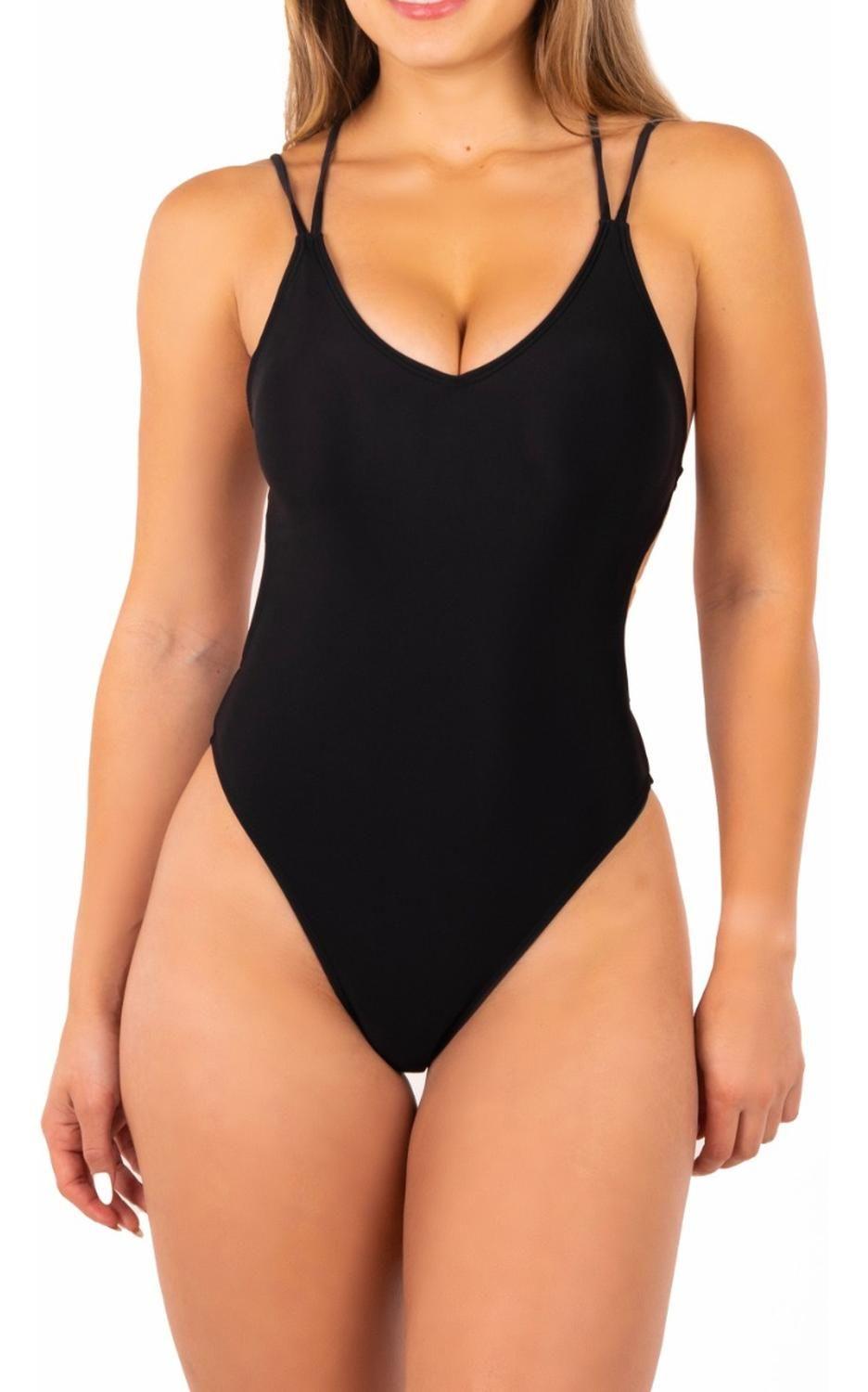 Traje De Baño Entero Mujer Diseño Liv Push Up Colores-1