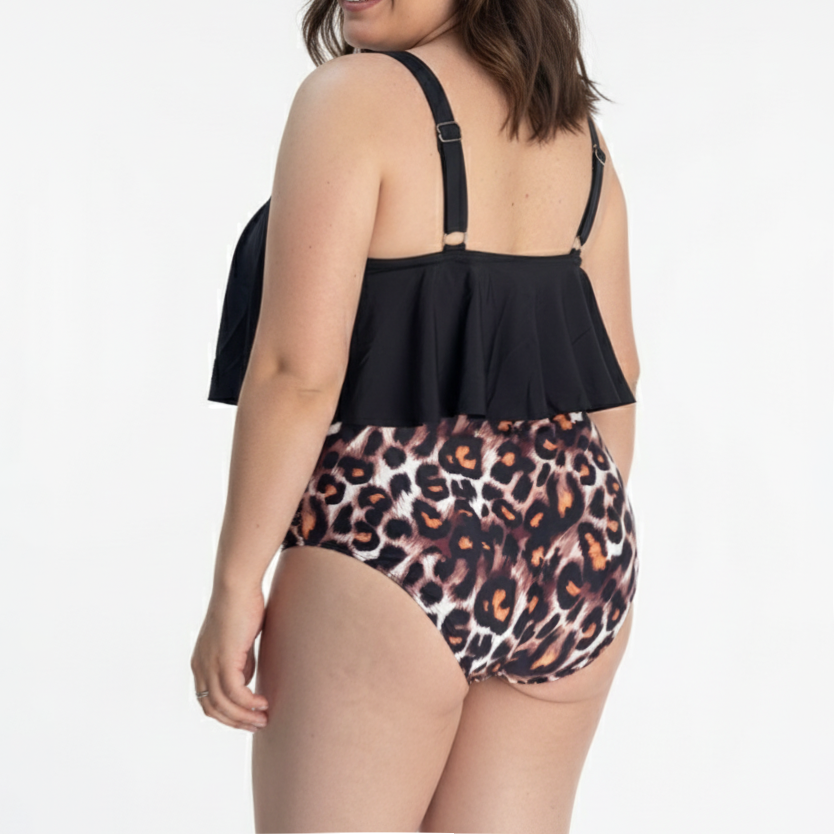 Bikini tiro alto valhalla Negro-2