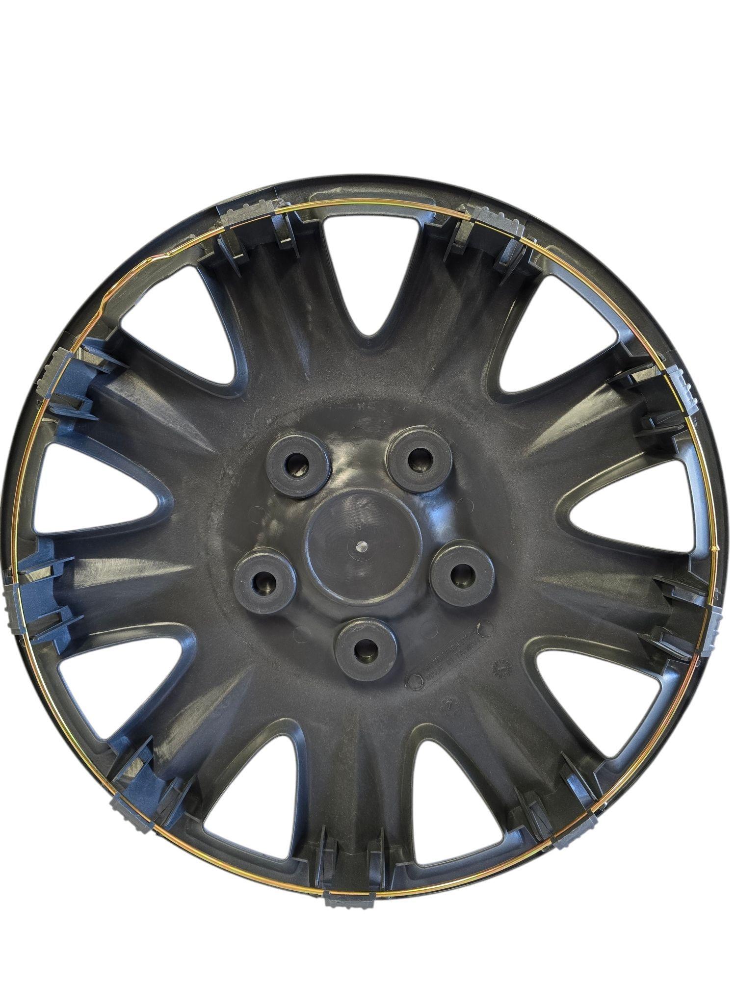Juego 4 Tapas De Rueda Carlife Aro 13 Modelo 1115-2
