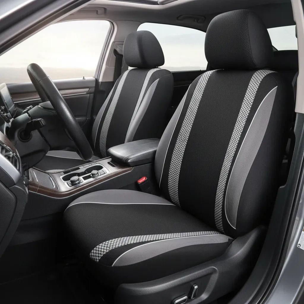Carlife Funda Cubreasiento Auto Jacquard Gruesa Bonjono-1