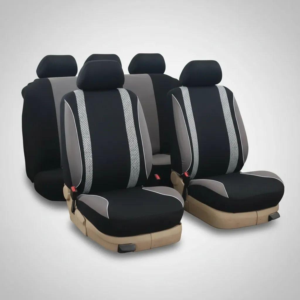 Carlife Funda Cubreasiento Auto Jacquard Gruesa Bonjono-2