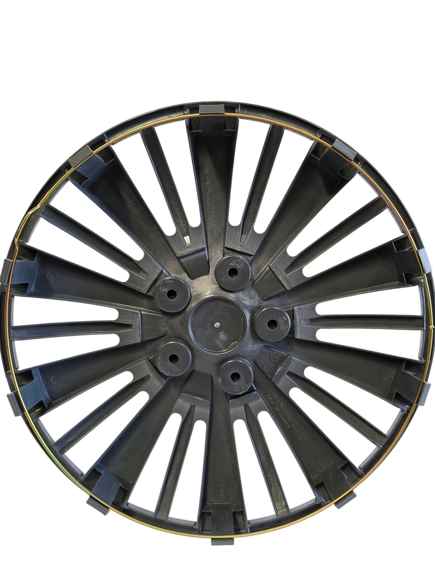 Juego 4 Tapas De Rueda Carlife Aro 16 Modelo 1466-3