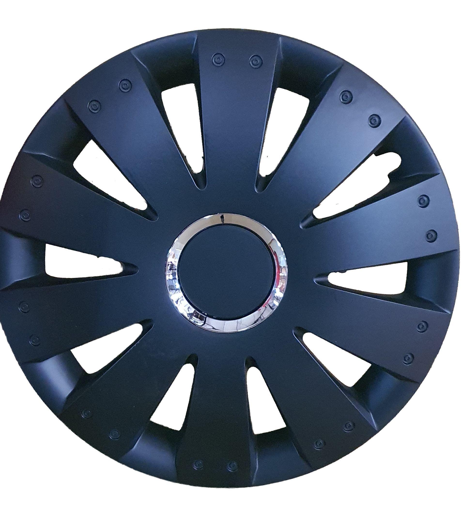Juego 4 Tapas De Rueda Carlife Aro 15 Modelo 129G5-3