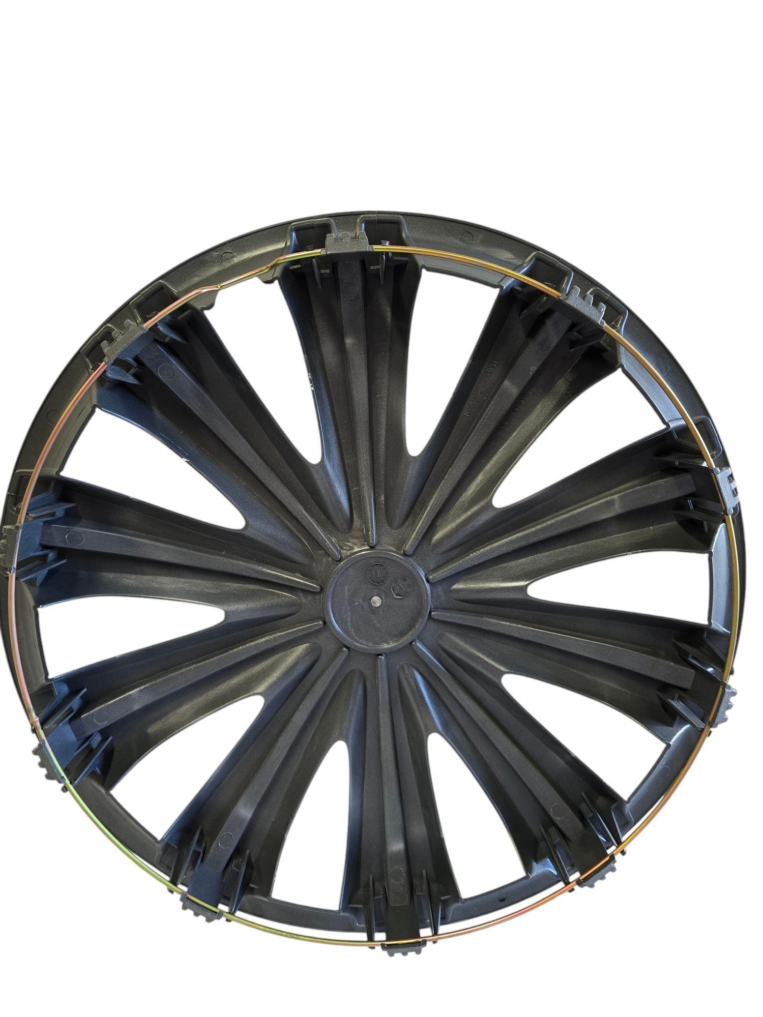 Juego 4 Tapas De Rueda Carlife Aro 15 Modelo 1215-2