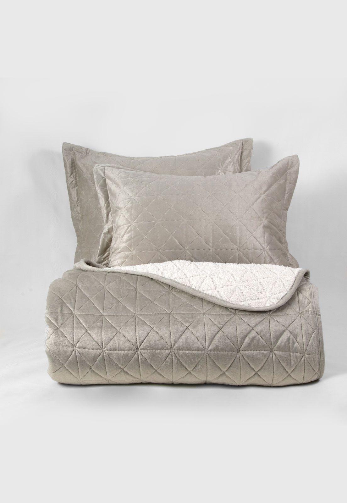Quilt Sherpa King Velvet Sherpa Mashini-3