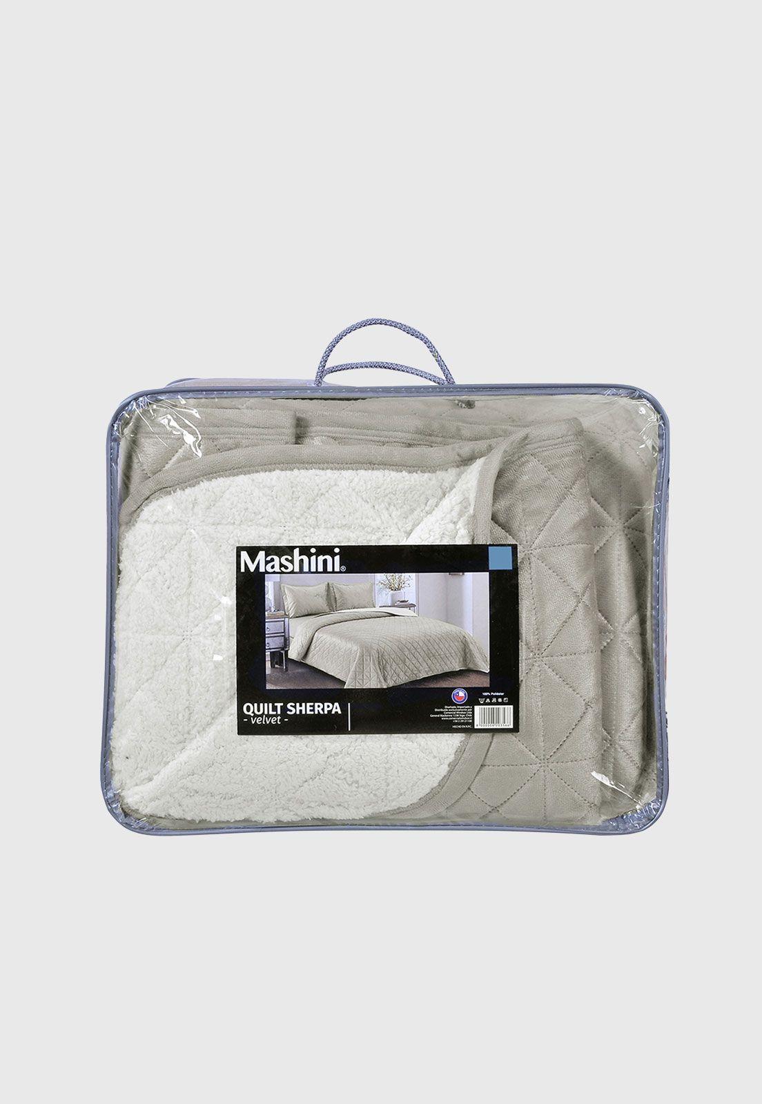 Quilt Sherpa King Velvet Sherpa Mashini-4