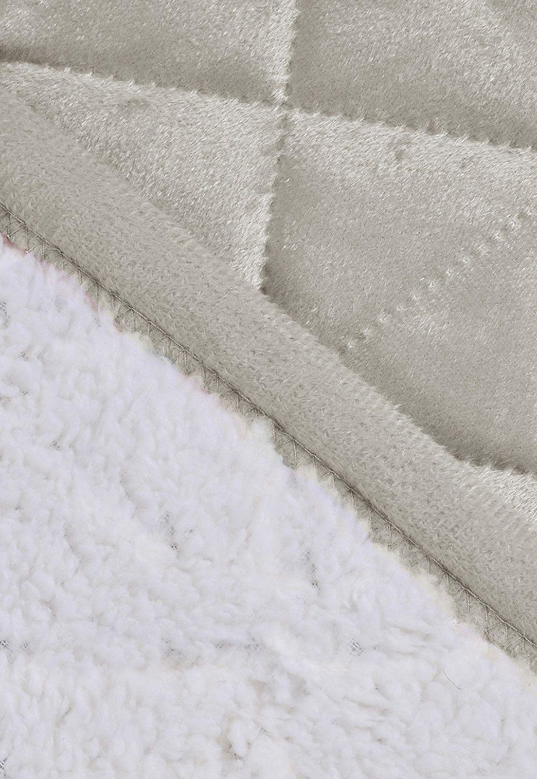 Quilt Sherpa King Velvet Sherpa Mashini-1
