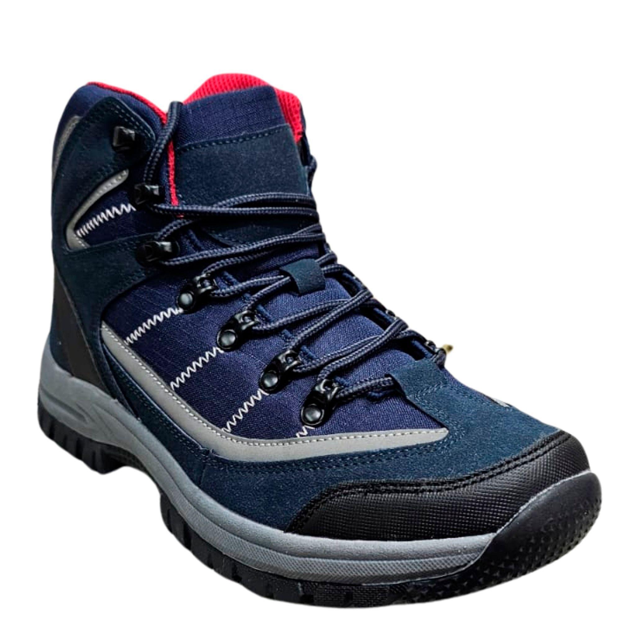 Botines Trekking Hombre, Ligereza Y Resistencia Al Clima-4