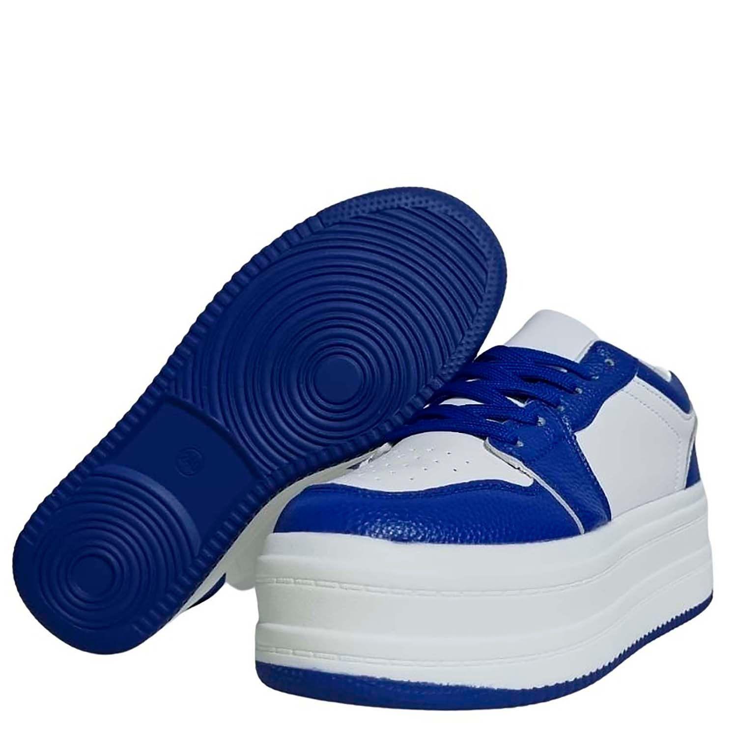 Zapatilla De Mujer, Estilo Elevado con Plataforma-5