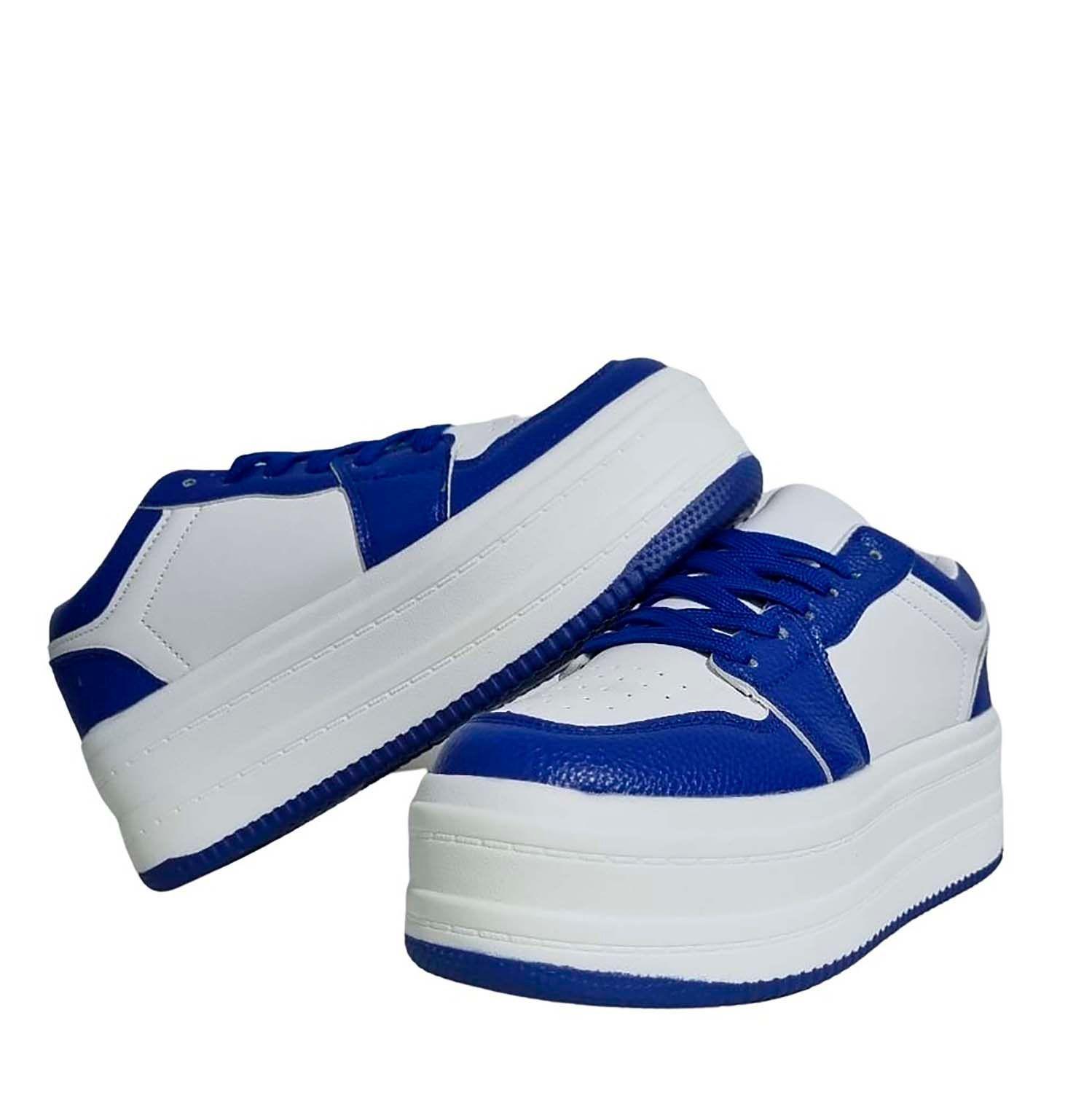 Zapatilla De Mujer, Estilo Elevado con Plataforma-3