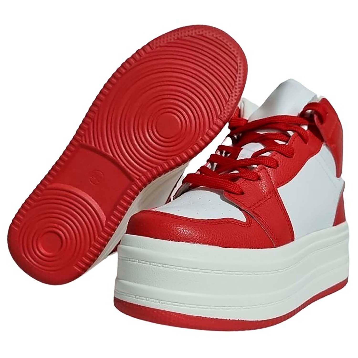 Zapatilla Mujer Con Plataforma Toque De Distinción-5